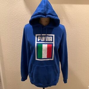 PUMA Men's Italia Country Flag Hoodie